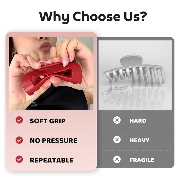 Cozy Claw Clips for Effortless Style™