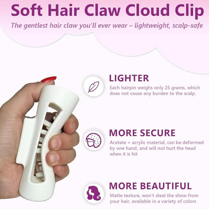 Cozy Claw Clips for Effortless Style™